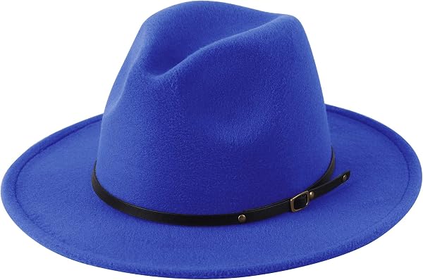 Lanzom Sombrero Panama Mujer Ala Ancha