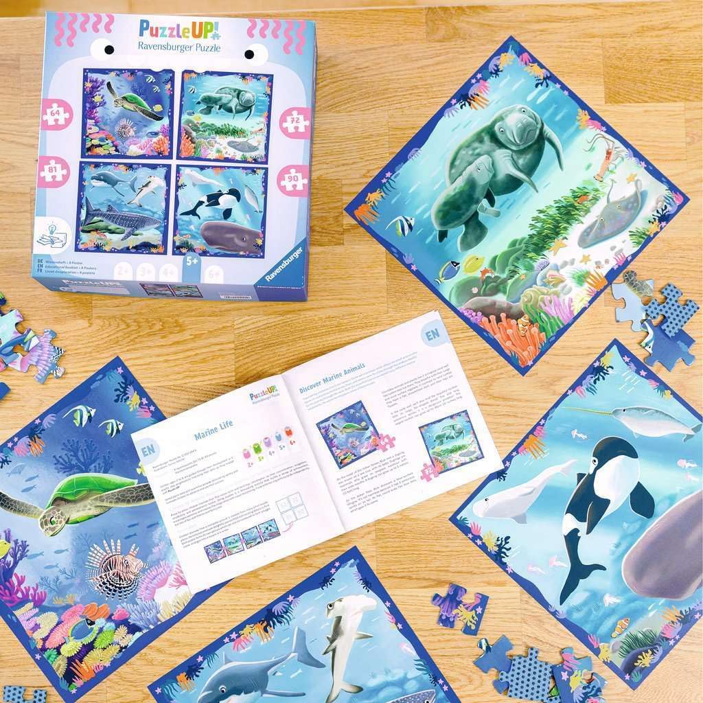 Ravensburger Puzzle Up - Ocean Life Jigsaw Puzzle