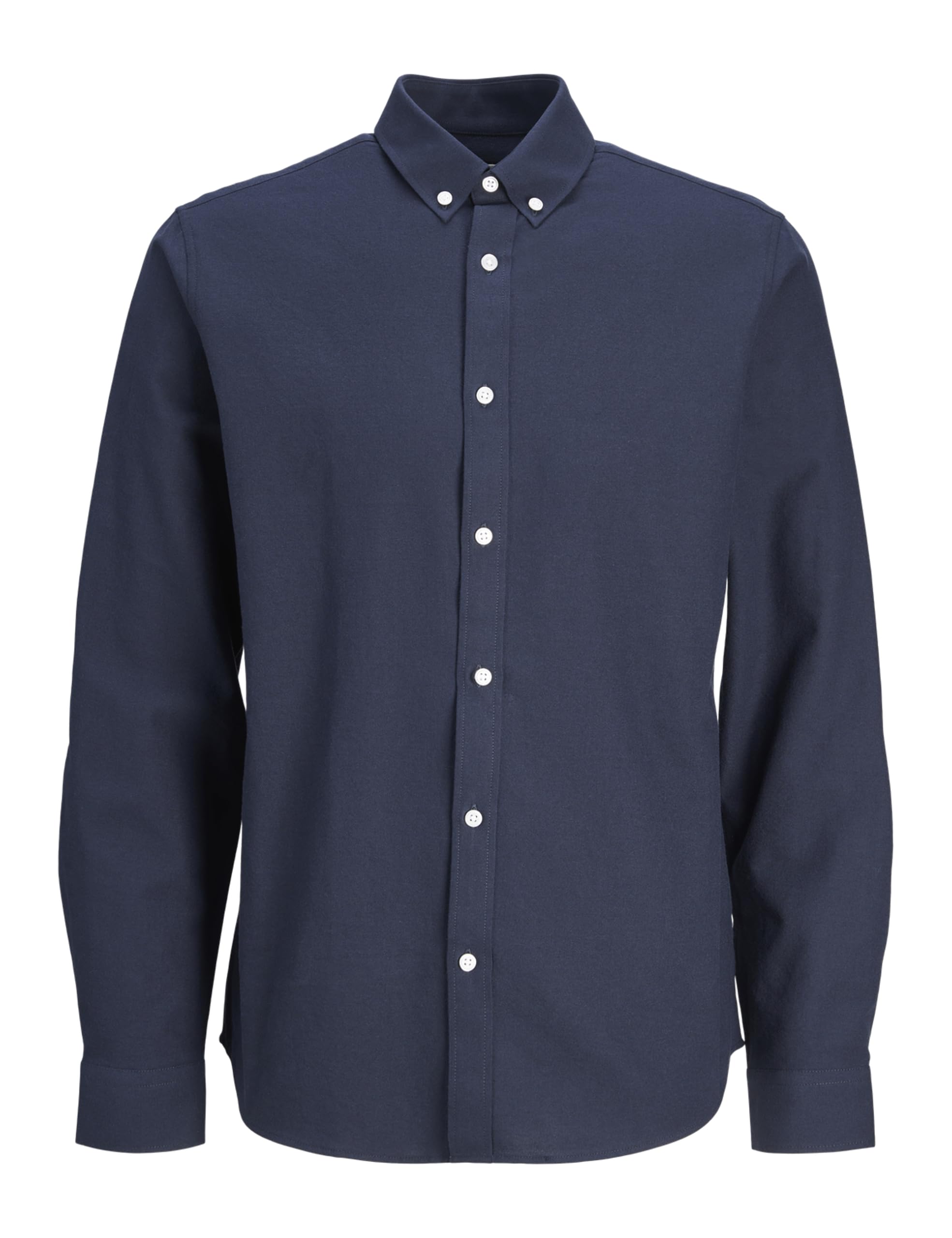 JJ REBEL Mens Oscar Long Sleeve Shirt Navy S