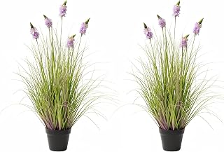 3ft 2-Pack Artificial Hyacinth Reed Grass