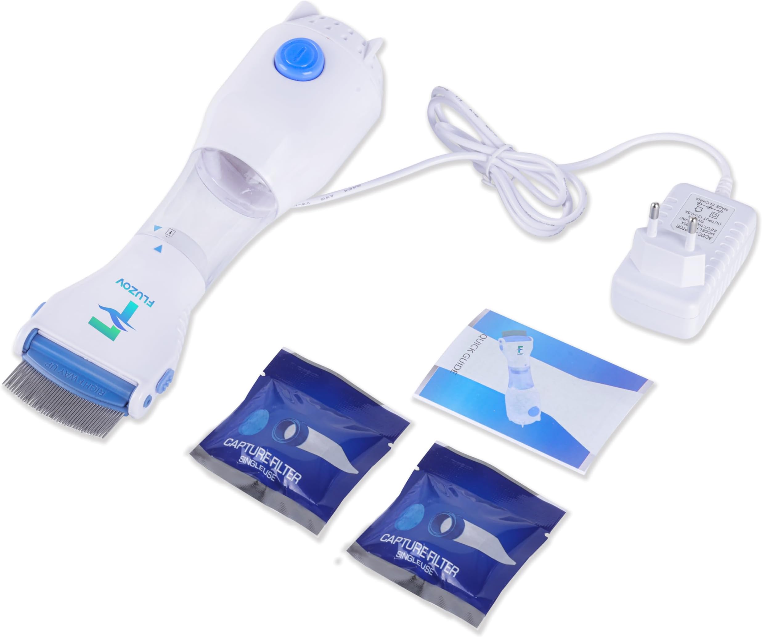 Trap Head Lice and Eggs Remover Hair Vacuums Machine for lice removed from Head Capture Lice Removal