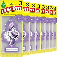 Vista 234 de Little Trees - Ambientador de árbol colgante que proporciona un aroma de larga duración para tu hogar o tu auto. Aroma Summer Linen, 24