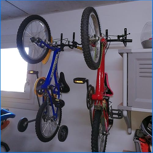 Miniatura 7 de Ganchos de almacenamiento de garaje resistentes, colgador y organizador de garaje de montaje en pared, ganchos de almacenamiento de 9.4 pulgadas