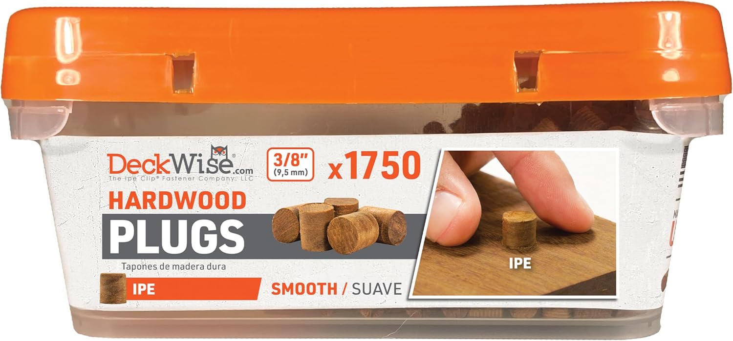 DeckWise Ipe Hardwood Plugs (1050)