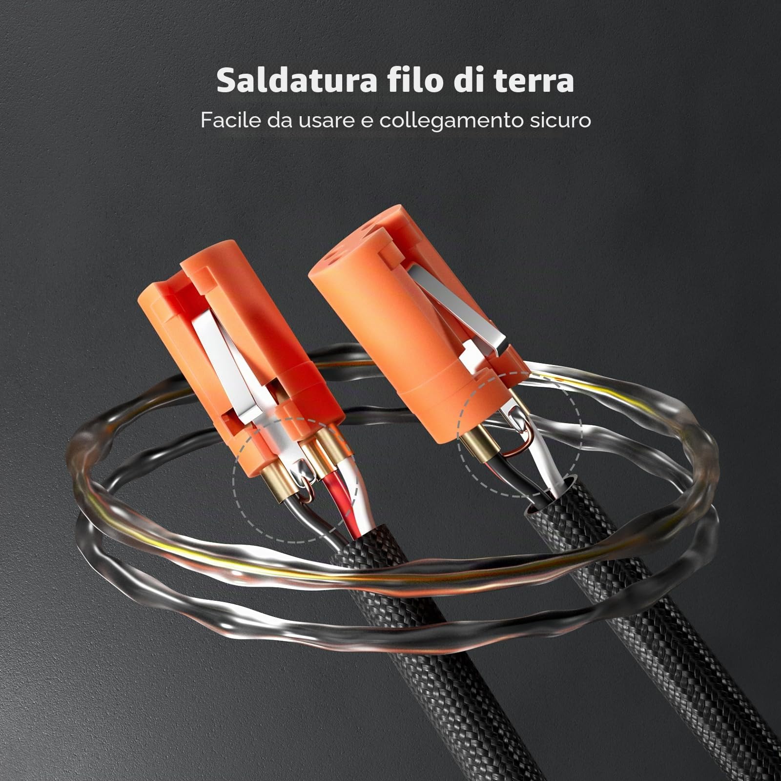 Fosi Audio Cavo XLR 1ft, 2 Pack Cavi Preamplificatore a Potenza Amplificatore, Schermatura durevole per ZA3 ZD3 Amplificatore DAC Preamplificatore Microfono
