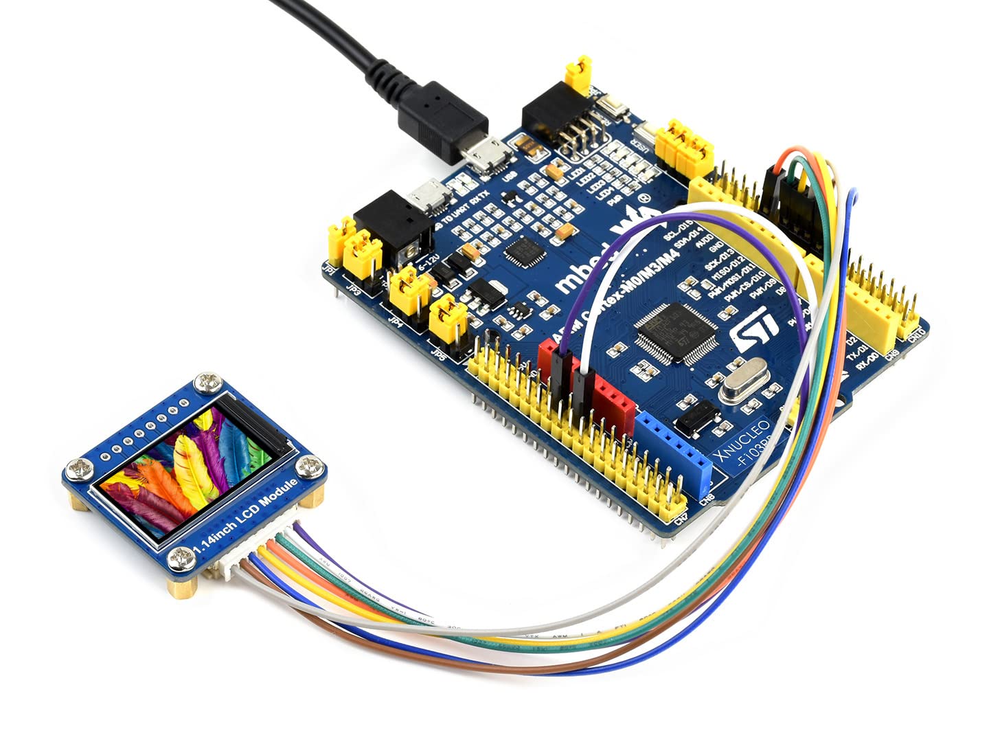 Sb Components Écran LCD De 1,14", Module LCD Carré Avec