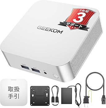 Amazon.co.jp: 【コンパクト、究極のパワー 】GEEKOM A8 ミニPC、AMD
