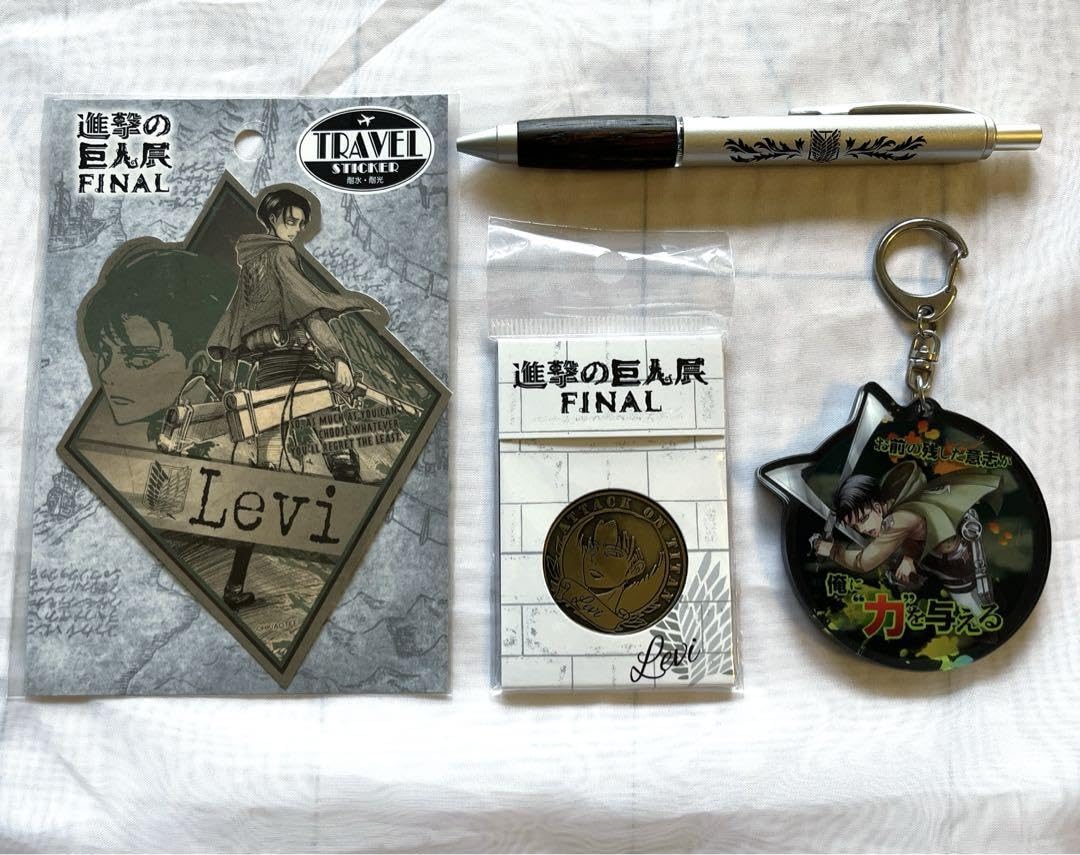 進撃の巨人 巨人展 FINAL にとたん リヴァイ 兵長 進撃の巨人 進撃の