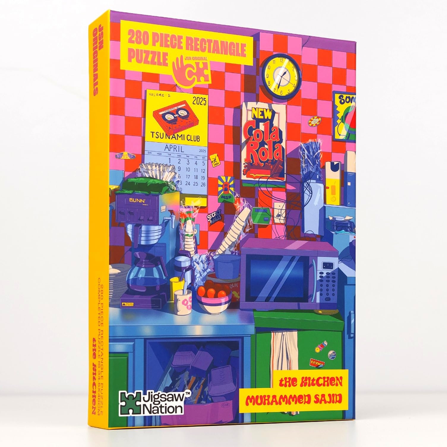 Jigsaw Puzzle Rectangular 280 Pieces - The Kitchen Theme by Muhammed Sajid Fun & Challenging Mind Games Puzzle Game Activity for Adults & Kids - Education Toy for Having Realistic-image-10