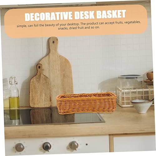 Miniatura 4 de UPKOCH Organizador de escritorio multifunción estilo pastoral, conveniente caja de almacenamiento para tarros de especias para cocina, comedor y