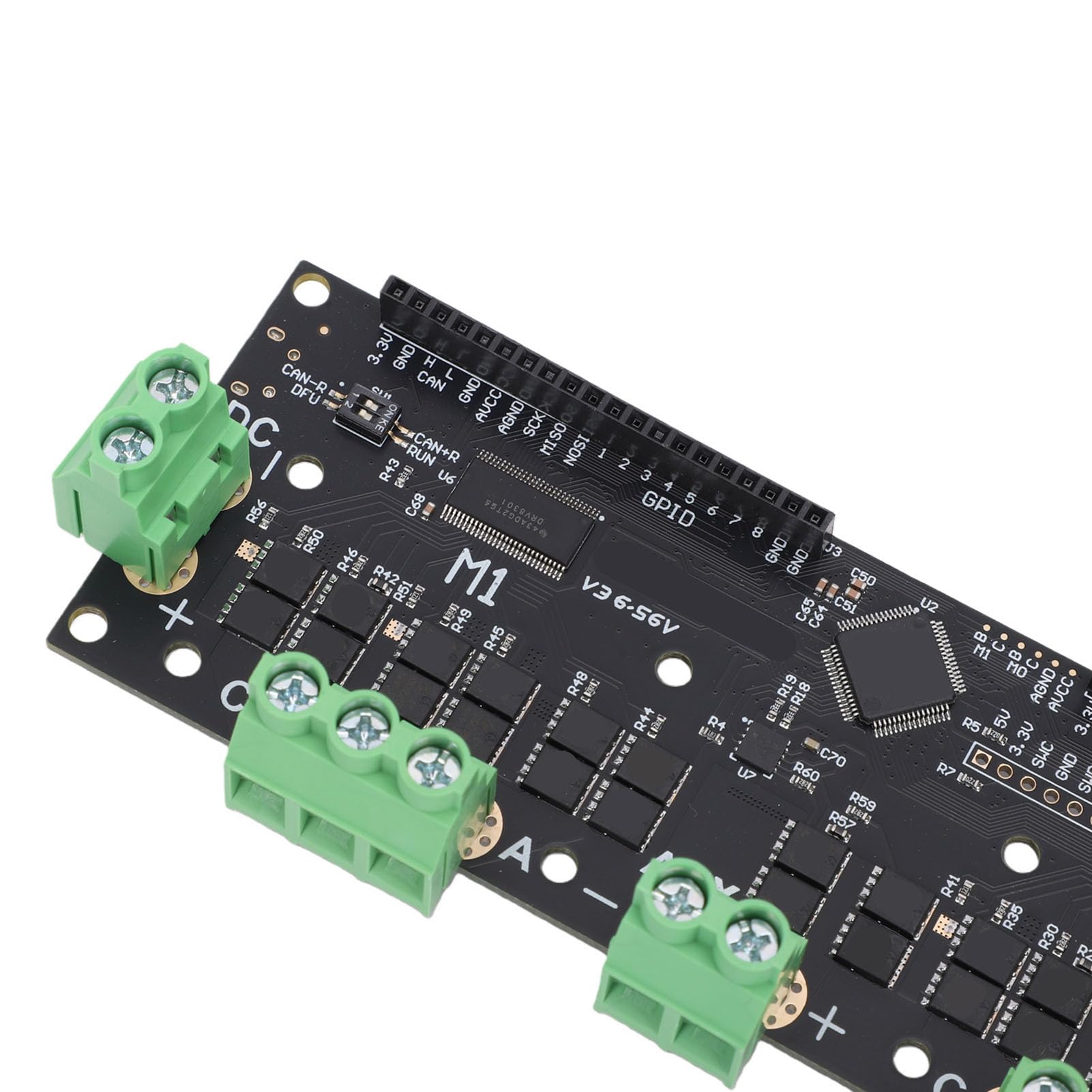 Zunate Sterownik Silnika BLDC, Procesor STM32F405RGT6 o Prądzie Szczytowym 120 A z Interfejsami CAN PWM do Debugowania USB, do Sterowania Trójfazowym Silnikiem BLDC