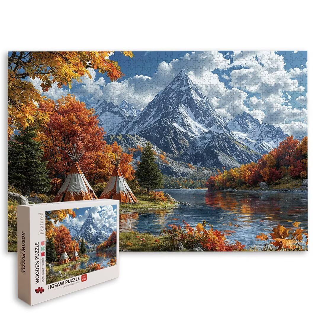 Puzzle Landschaft, Puzzle 1000 Teile Erwachsene, Klassische Puzzles -8959