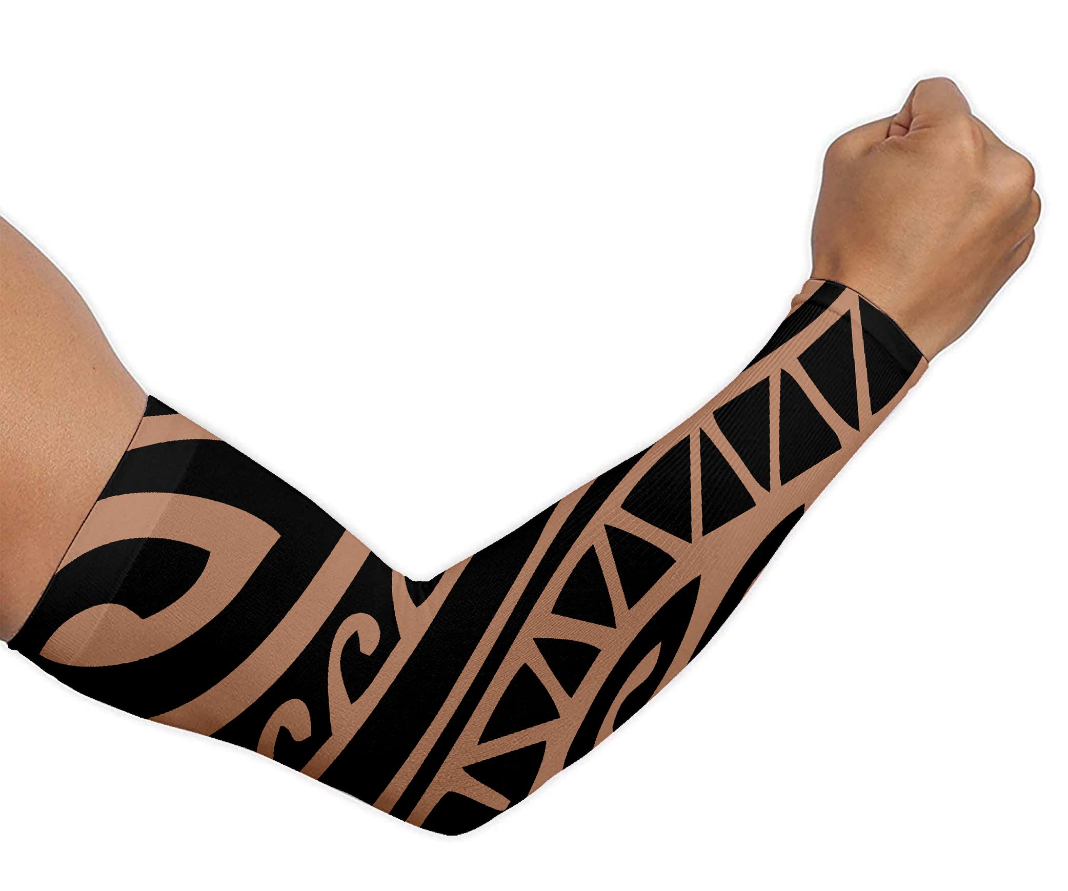 VVWV Pack of 2 Tatuaje Tattoo Arm Sleeves For Men Women Boys Girls Sports UV Protection Cloth Printed Cycling, Tennis, Cricket, Football, Golf, Outdoor, Gym, Riding Gloves-image-14