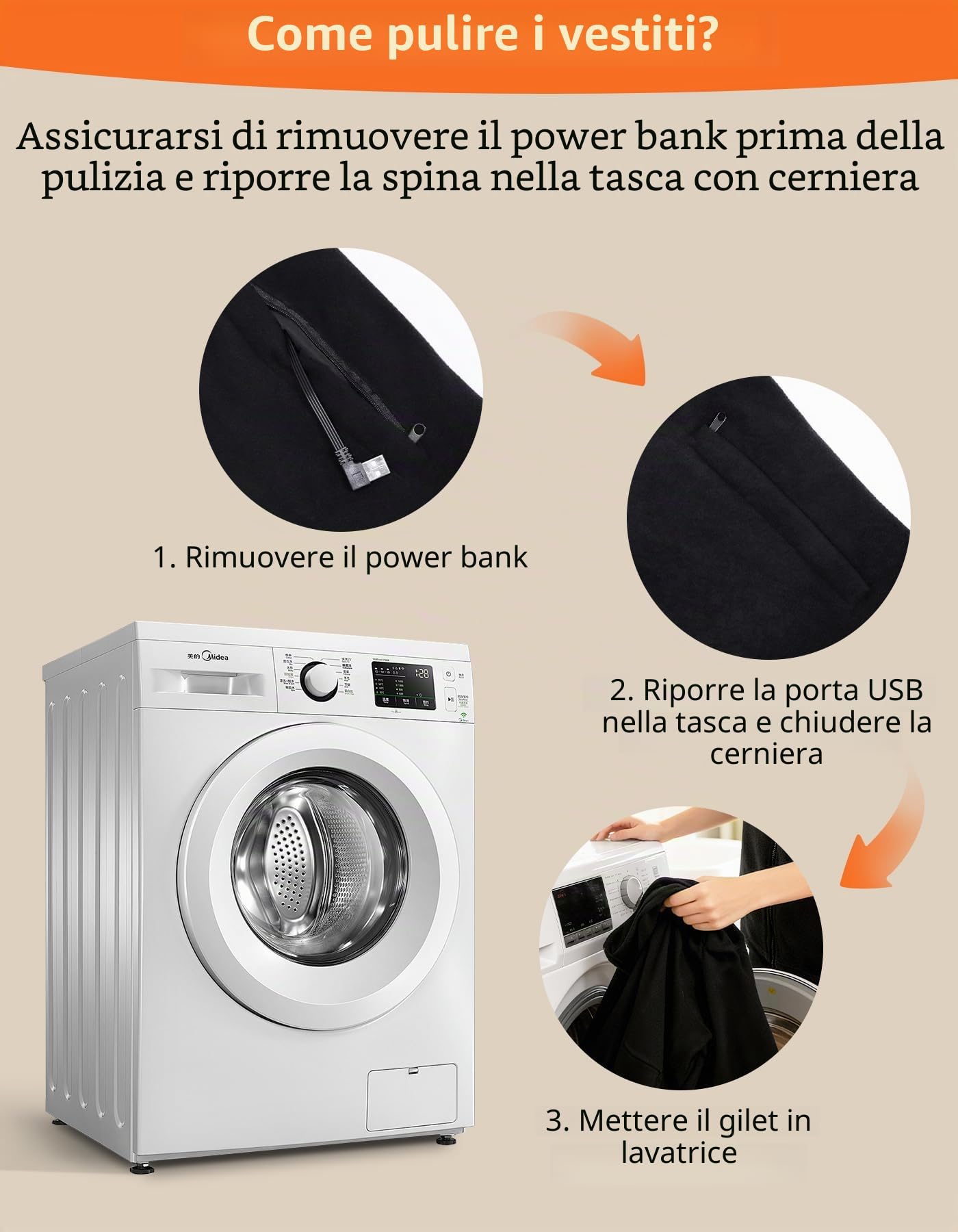 Loowoko gilet riscaldato uomo donne pile (senza batterie), giubbotto termico riscaldato leggero, 3 livelli+6 zone di riscaldamento, Per il lavoro all'aperto, la moto, passeggiate e uscite