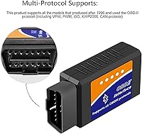 Vista 8 de OBD2 Bluetooth escáner lector de código para Android Windows, herramienta de escaneo de diagnóstico de auto Odb2 OBDII adaptador para comprobar