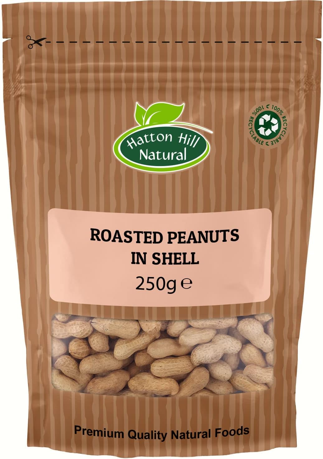 Roasted Peanuts in Shells 250g (Monkey Nuts) by Hatton Hill - Free UK Delivery