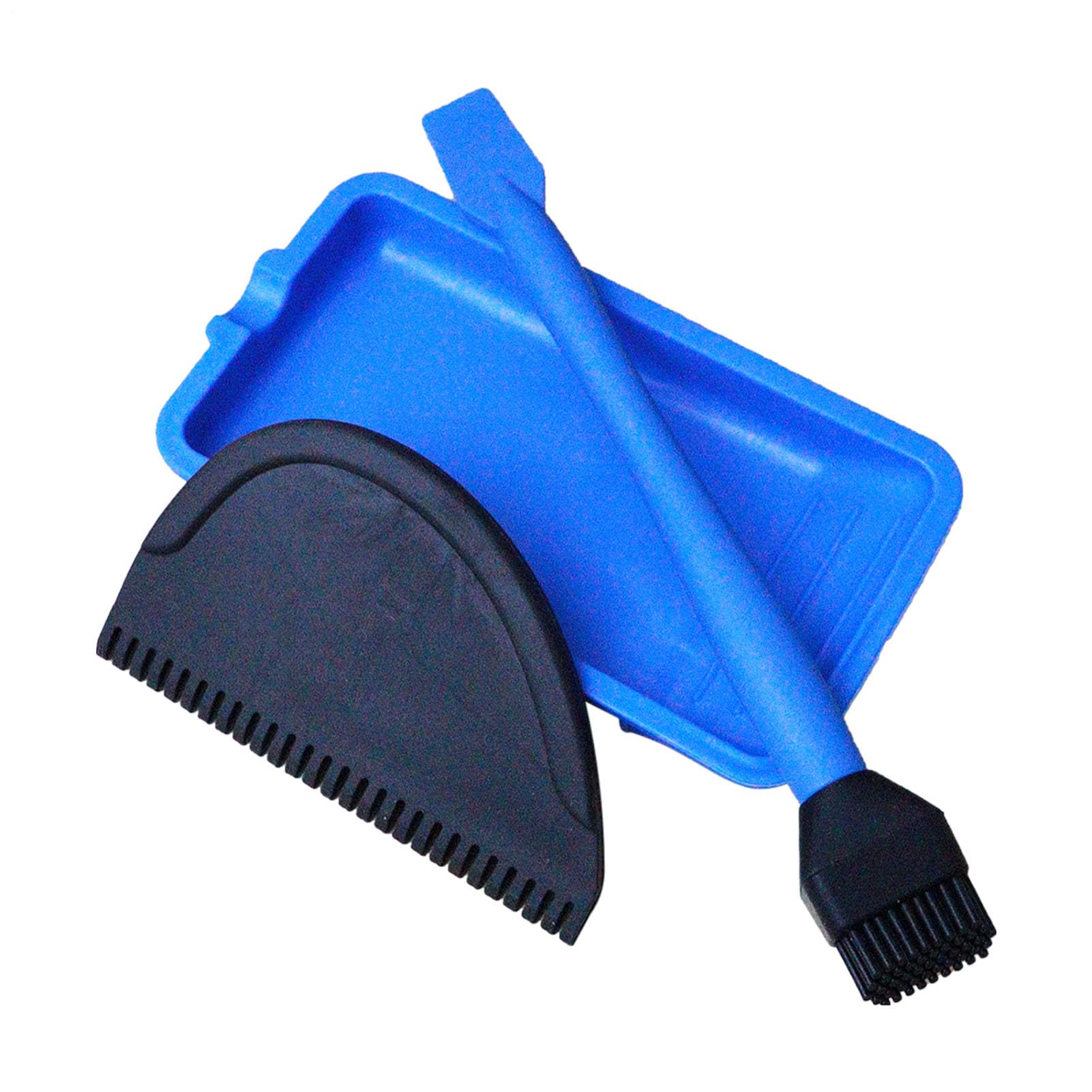 Applicatore Colla Legno - Kit Colla Silicone | Spatola Col?a Legno Con Pennello In Silicone, Vassoio E Pettine, Durevole E Resistente Alle Cadute, Per Falegnameria E Hobby Creativi