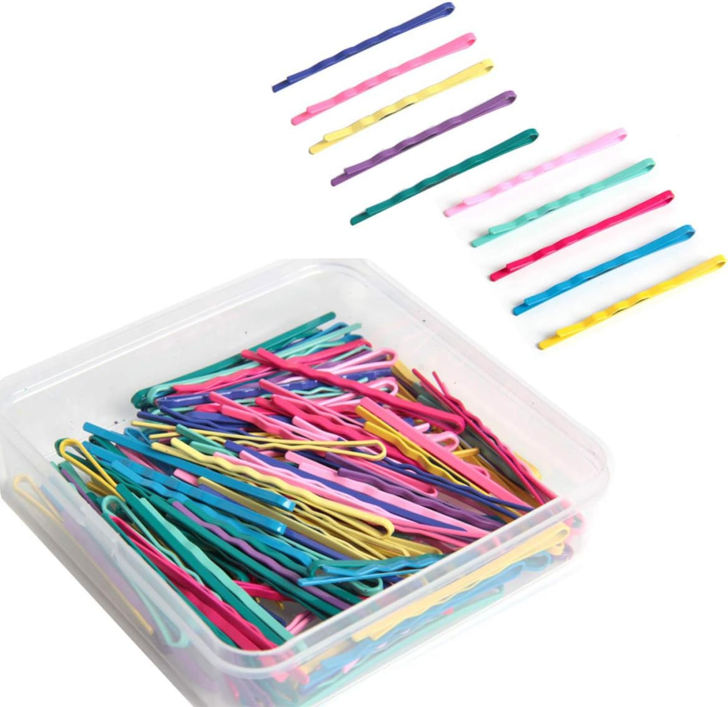 50 Pcs 2.2 Inch Mix Colorful Bobby Pin for Girls Women, Hair Pins, Colored Bobby Pins for Hair, Bobby Hair Pins Great for All Hair Types-image-39