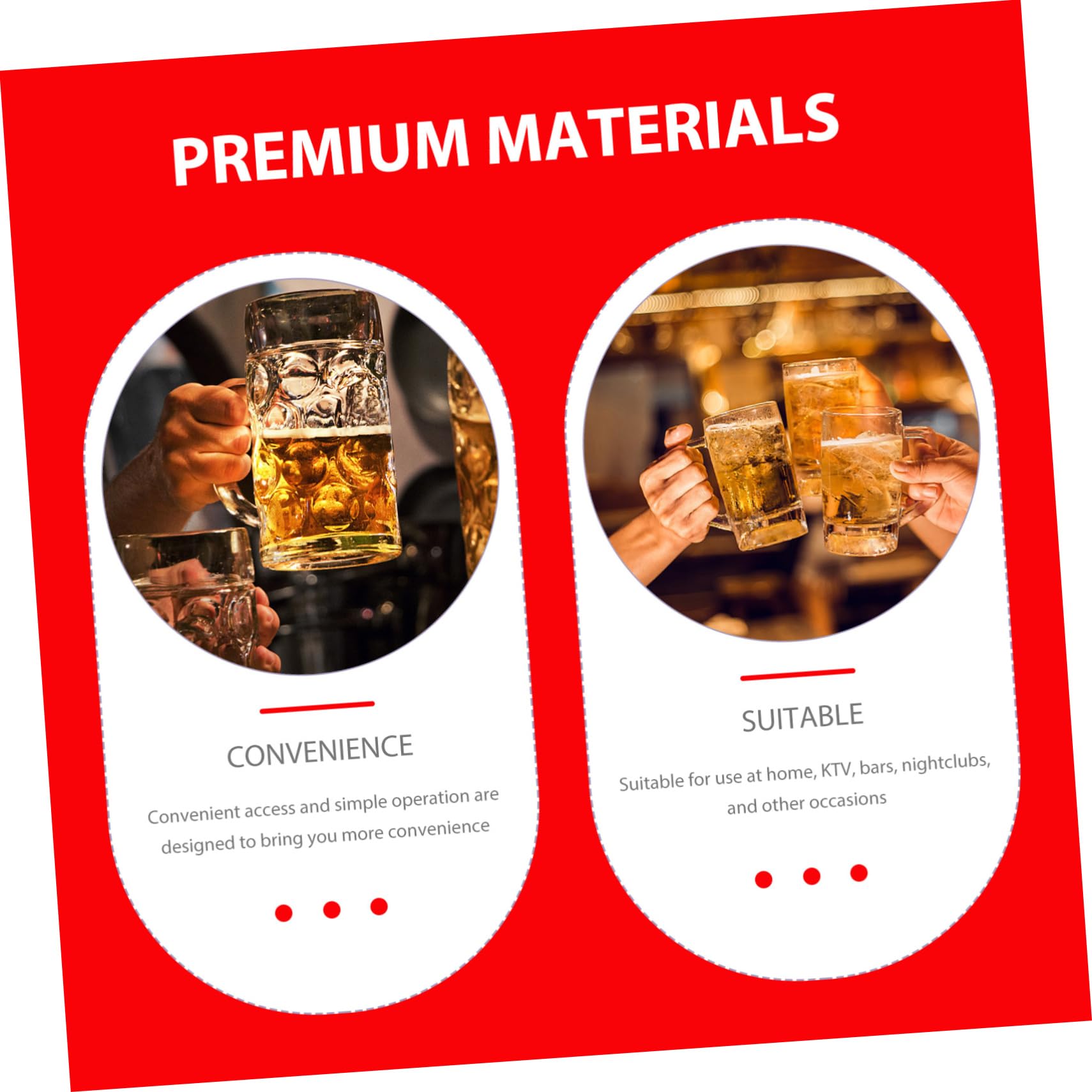 HOODANCOS Liquor Holder for Bar Beer Carrying Rack Party Supply Folding Wine Carrier