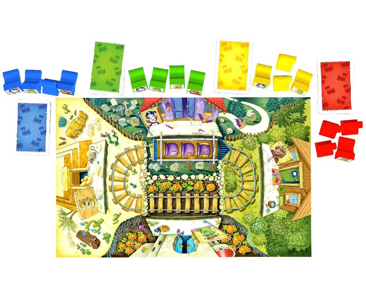 Zoch 601105170 Trainsilvania - Juego de mesa para niños (2-4 jugadores)