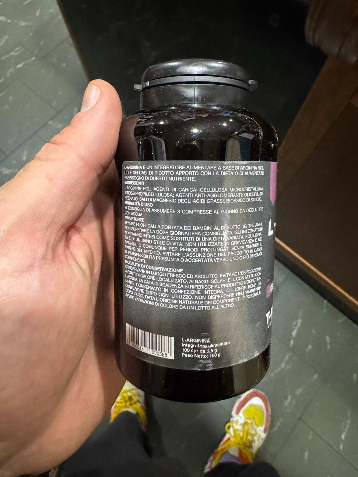 Self Omnunutrition Arginine 200 Gr Polvere Integratore Di Arginina - Foto 5