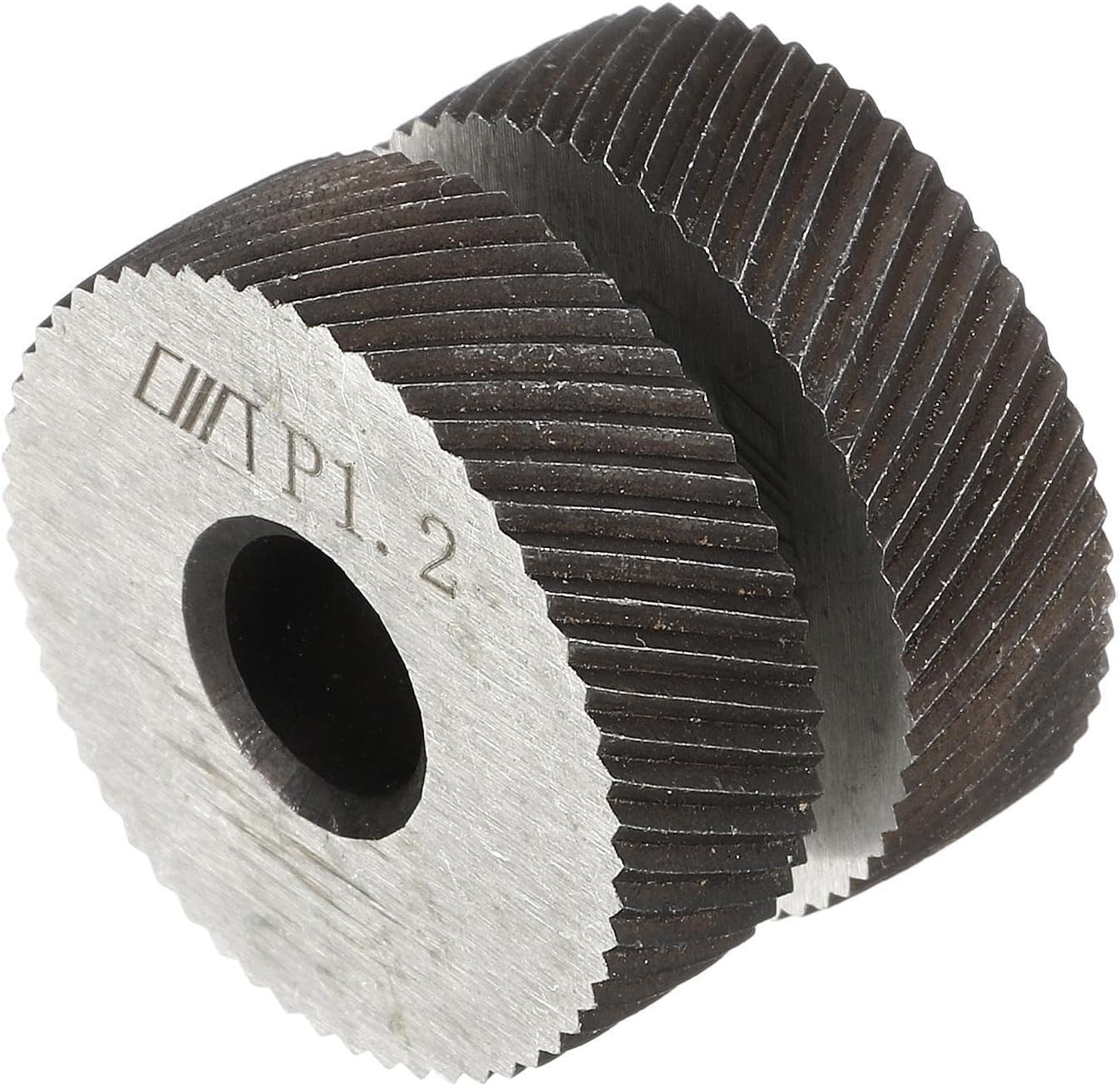 Toolparts And Accessories 2Pcs 26x8x8mm Knurling Wheel Kit 1.2mm Pitch Diamond Wheel Linear Knurl (#CN#130824-08729)