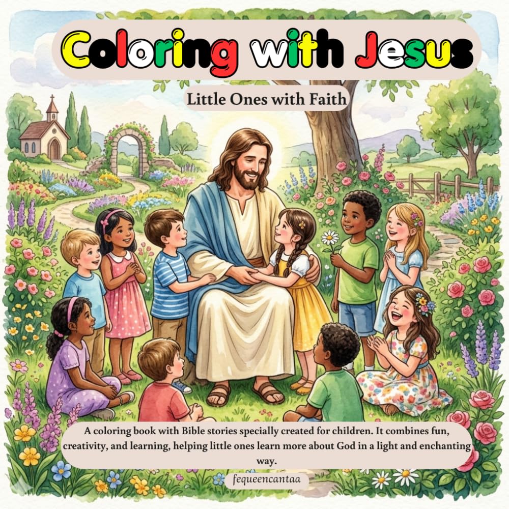 Coloring with Jesus - Little Ones with Faith