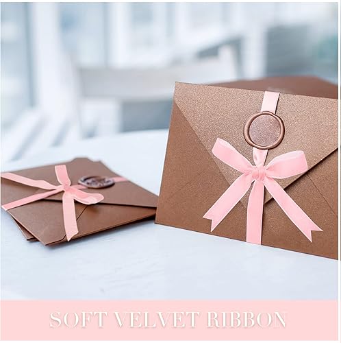 Miniatura 367 de Chuangdi 3/8 pulgadas, 60 yardas, cinta de terciopelo azul verde azulado de Navidad, cintas anchas de terciopelo vintage para adornos de árbol