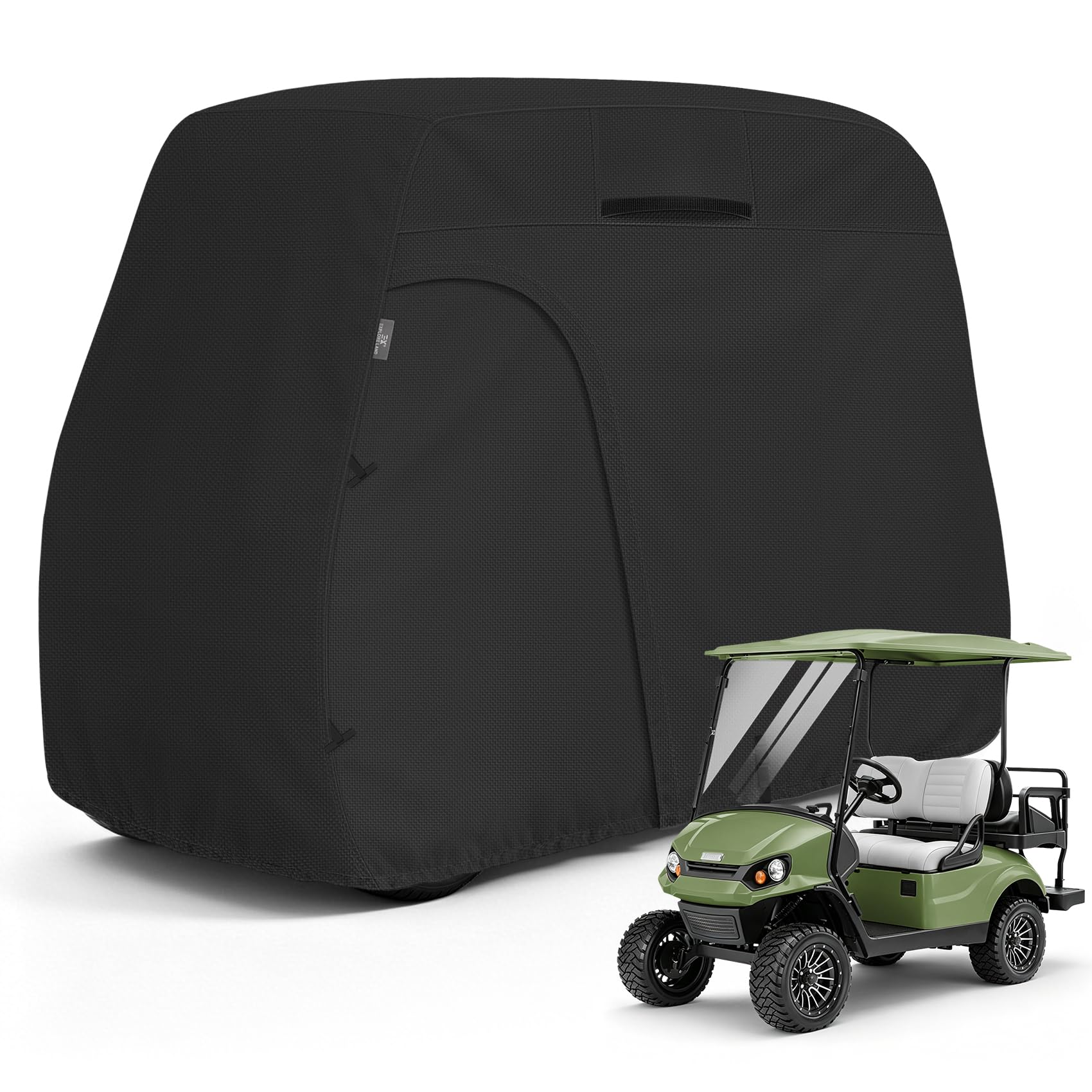 Explore Land Waterproof Golf Cart Cover Universal Fits for Most Brand 2/4/6 Passenger Car