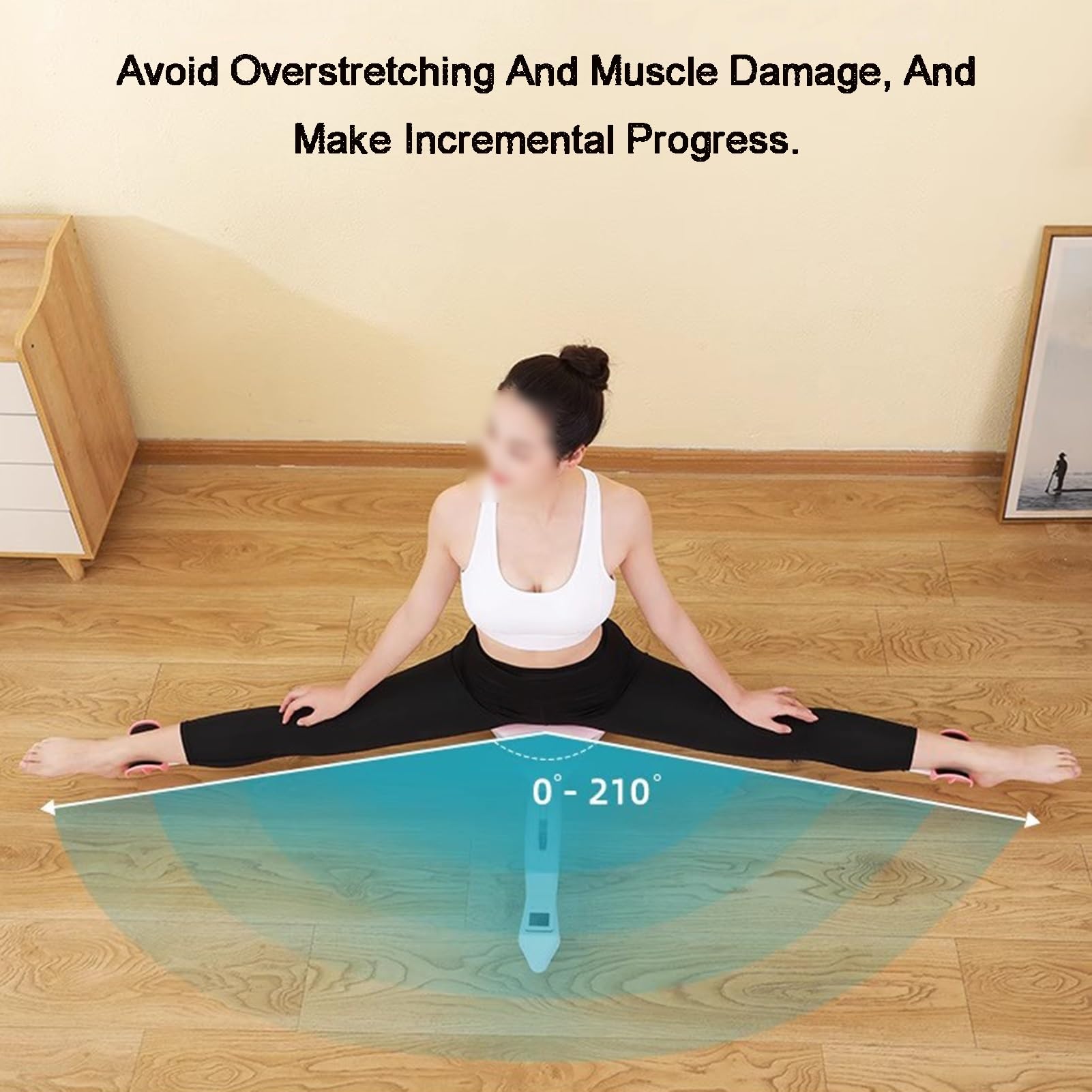 Beinspreizmaschine for Flexibilitäts- Und Dehnungsübungen, Fitnessgeräte, Fitness, Schönheit, Ballett, Yoga