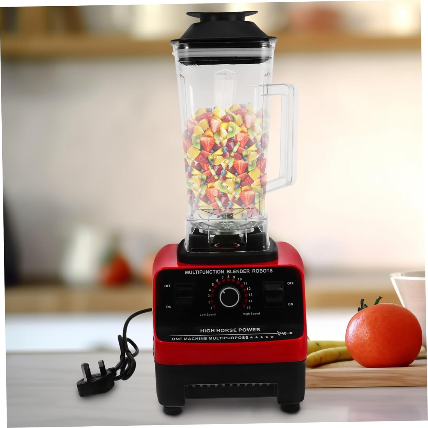 Generic 1 Set Wall Breaking Machine Cup Replaceable Cup for Blender Reusable Blender Cup Reusable Blending Cup Blender Cup 2l Plastic Blender Accessories Empty Blending Cup Replacement, Transparent