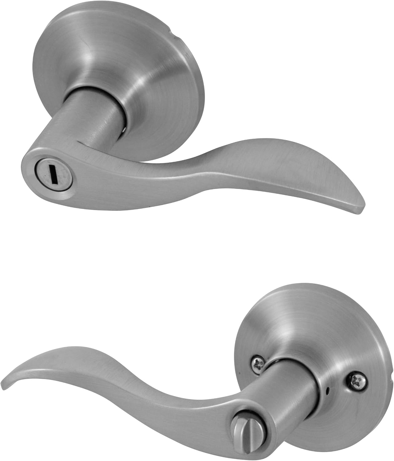 Honeywell Safes & Door Locks Wave Privacy Lever Door Handle with Lock