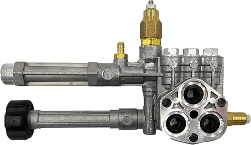 Troy-Bilt boquilla de bomba de repuesto para limpiadores a presión SRMW2.2G26 y RMW2.2G24. El kit incluye juntas, válvulas, inyector químico,