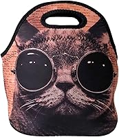 Vista 76 de Wrapables Bolsa de almuerzo de neopreno aislada, notas musicales