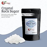 Vista 7 de NY SPICE SHOP Azúcar de roca – Bolsa de 1 libra de cristales de caramelo de roca – Rocas de azúcar – Cristales de azúcar – Caramelo de roca – Azúcar