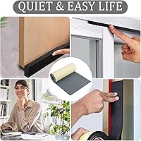 Vista 7 de BENECREAT Rollo de espuma EVA autoadhesiva de 4mm de grosor, 78.7x11.8 pulgadas para protección de muebles, relleno de huecos, disfraces y otros