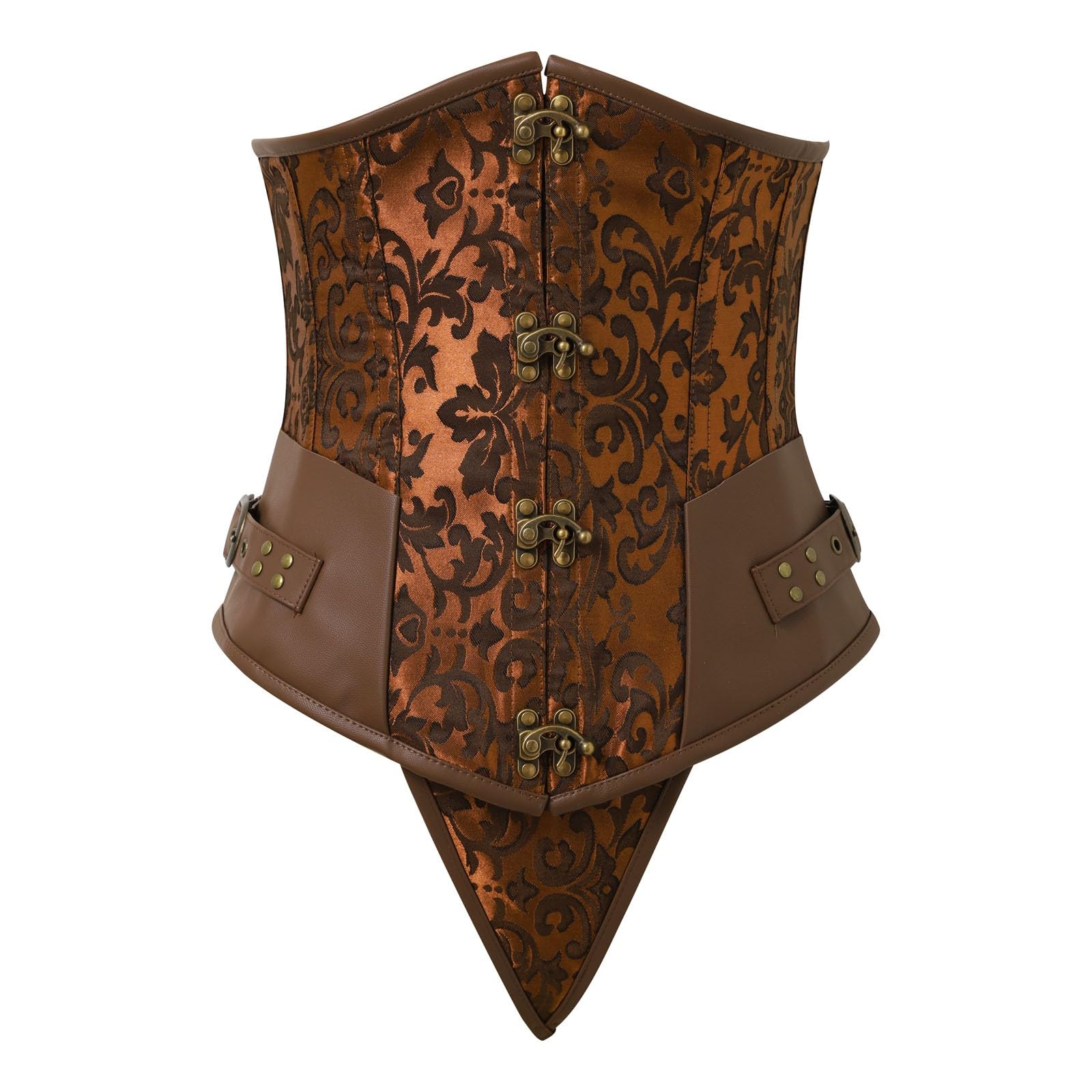Corset Mujer CorpiñOs Negro CinturóN Corsé Modelador Cintura con Varillas de Diseño Estético para Uso Diario y Combinación Versátil