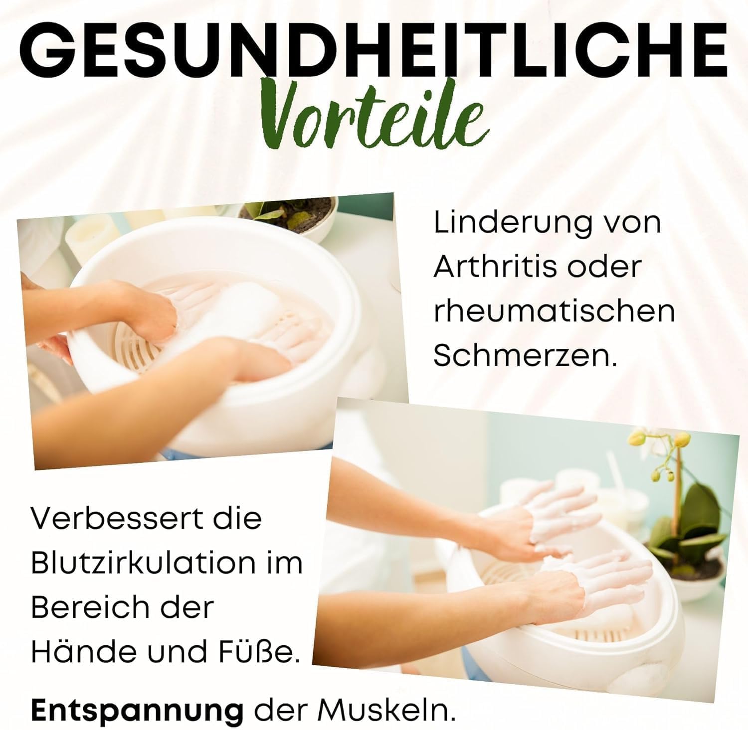 Cera di paraffina 500 ml – Blooming Rose – Paraffina Wax Bagno termico & Blocchi di paraffina per mani e piedi, pelle secca e muscoli rigidi – Relax esperienza termale a casa