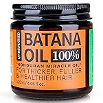 Batana Oil for Hair Growth Dr Sebi, 100% Raw Organic Batana Hair Mask from Honduras, Wild Growth Hair Oil, Scalp Oil Promotes Hair Thickness, Prevents Loss for Men & Women, 4.06 fl oz