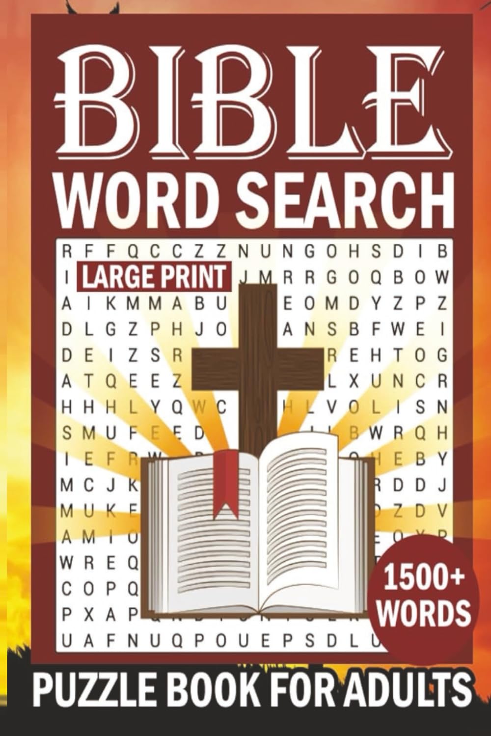 BIBLE WORD SEARCH: LARGE PRINT PUZZLE BOOK FOR ADULTS