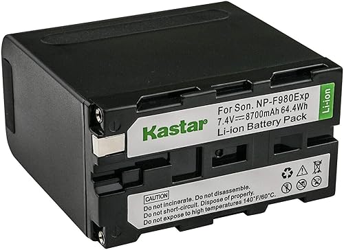 Miniatura 3 de Kastar Paquete de 1 batería de repuesto para Sony NP-F980 Pro NP-F960 NP-F970 CCD-TR300 CCD-TR311 CCD-TR315 CCD-TR317 CCD-TR3000 CCD-TR3100