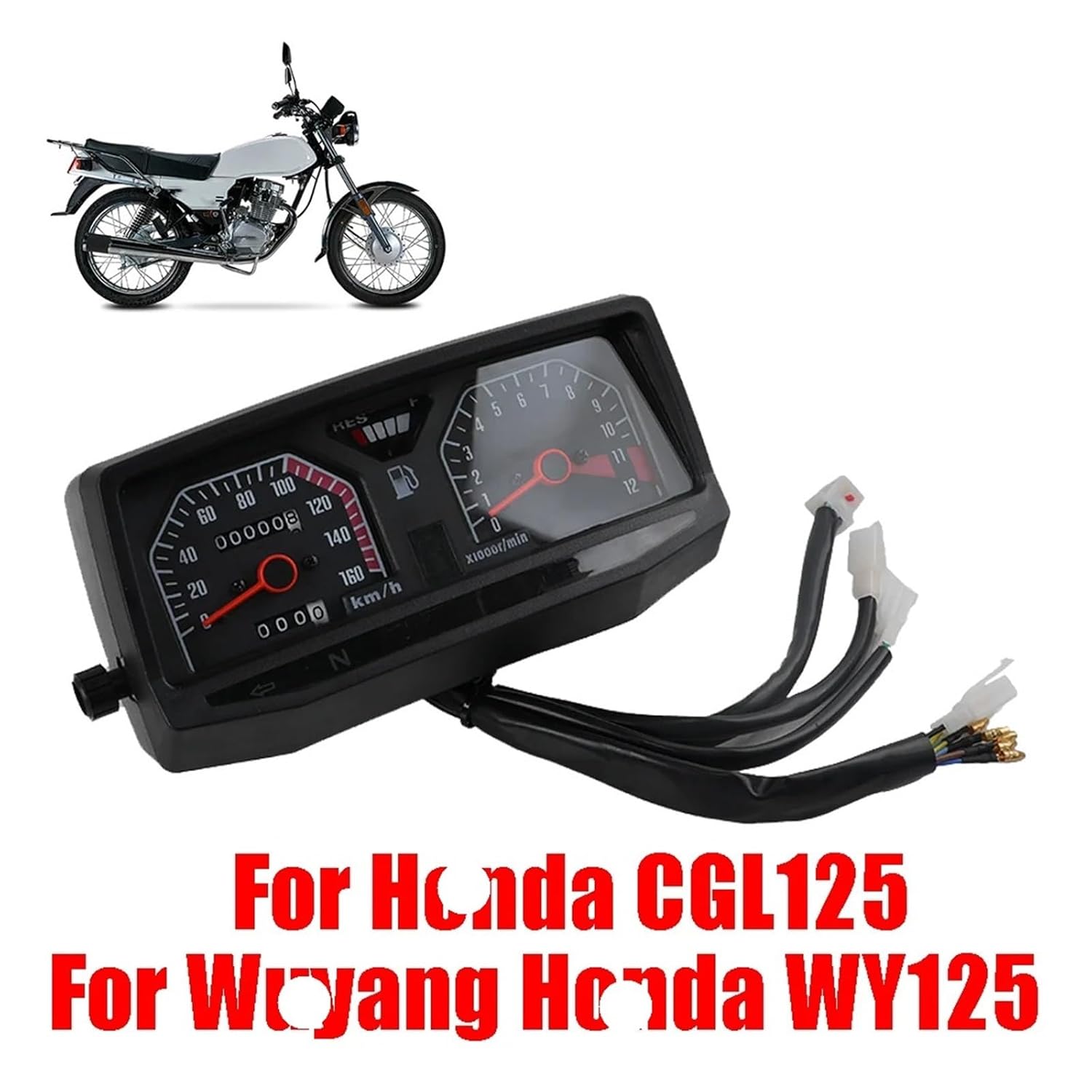 Motorcycle Speedometer Dashboard Meter Gauge Tachometer Odometer Instrument for Ho&nda CGL125 CGL 125 for Wuyang WY125 WY 125 Instruments