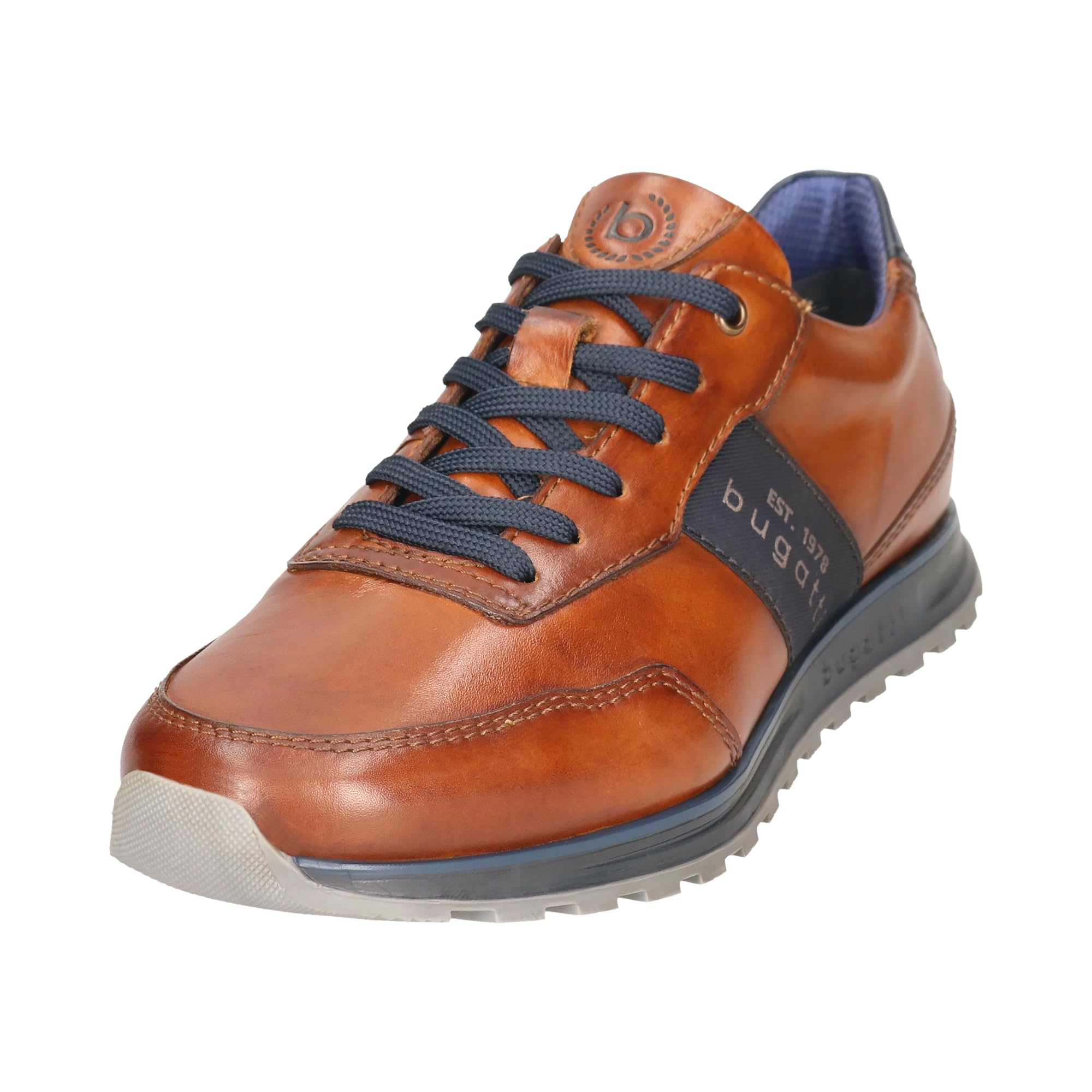 Bugatti - Men's Leather Trainers - Brown - Size 11