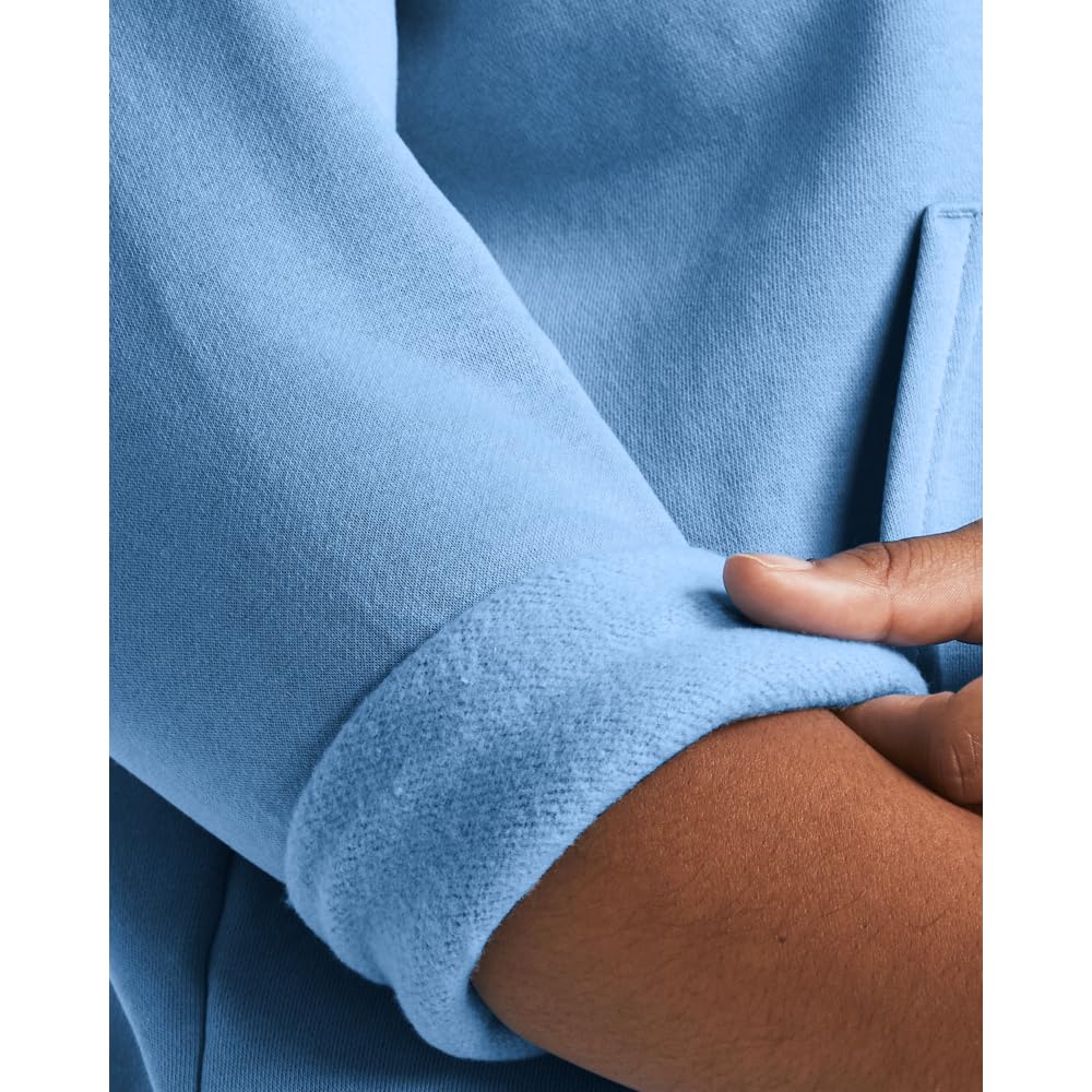 Under Armour Womens Rival Fleece Hoodie, (475) Carolina Blue / / White, Large