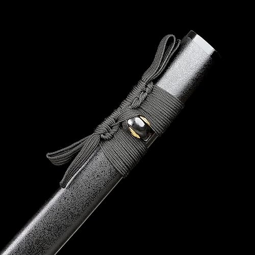 Miniatura 6 de CHENGYING Katana Sword,Real 41 Inch 3.42 Pound Full Tang White Japanese Samurai Sword CY-2022ABUA-1,We Provide a Variety Katanas,Perfect for Gifts