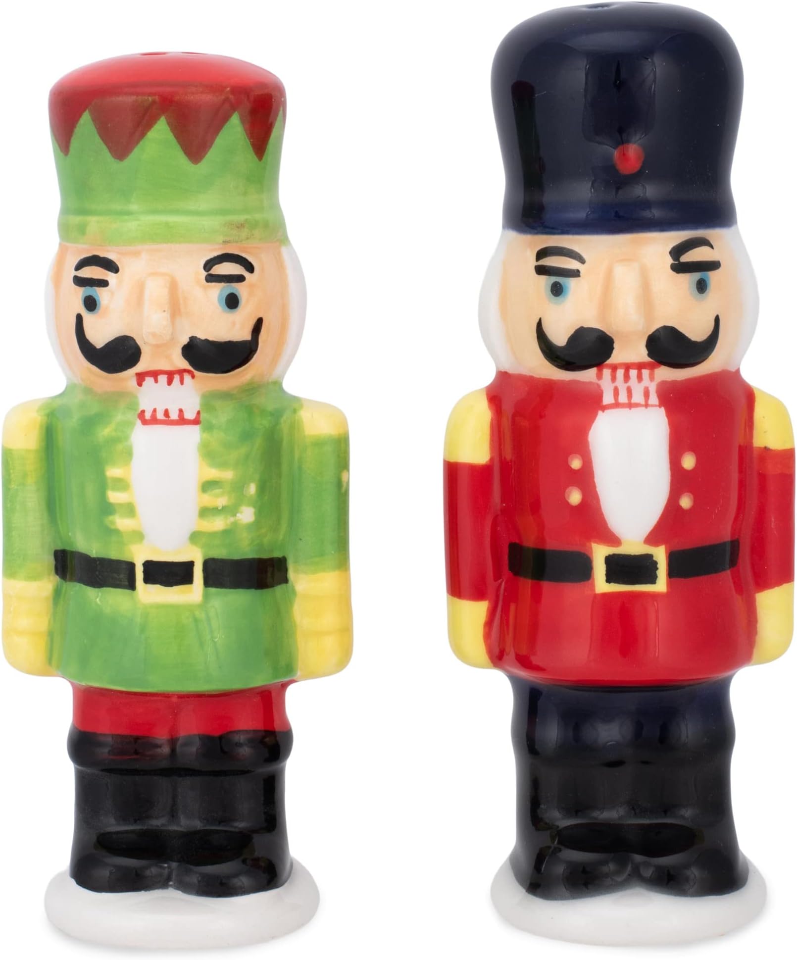 Transpac Nutcracker Soldiers Holiday Salt and Pepper Shaker Set