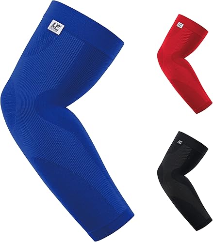 LP SUPPORT 251Z - Manga de compresión para hombresmujeresjóvenes atletas, tendinitis, artritis, entrenamiento, fitness, baloncesto