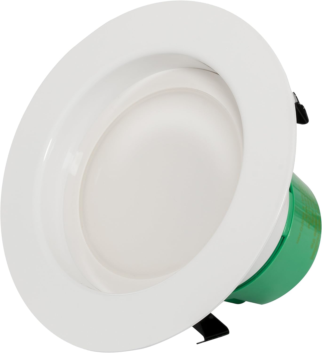 Westgate Lighting 12 Watt 4" Inch Recessed Lighting Kit Dimmable LED Retrofit Downlight with Integrated Smooth Trim 120V (3000K Soft White 4 Pack)