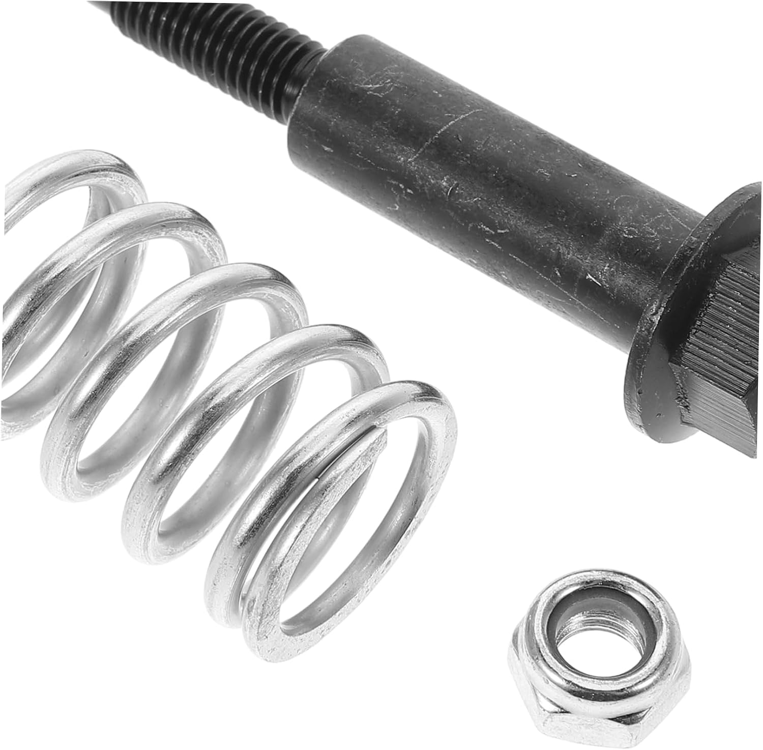 Exhaust Flange Bolt and Spring Kit Compatible with Exhaust Flange Pipe Prevents Leaks Boosts Fuel Efficiency Easy Installation Durable Construction