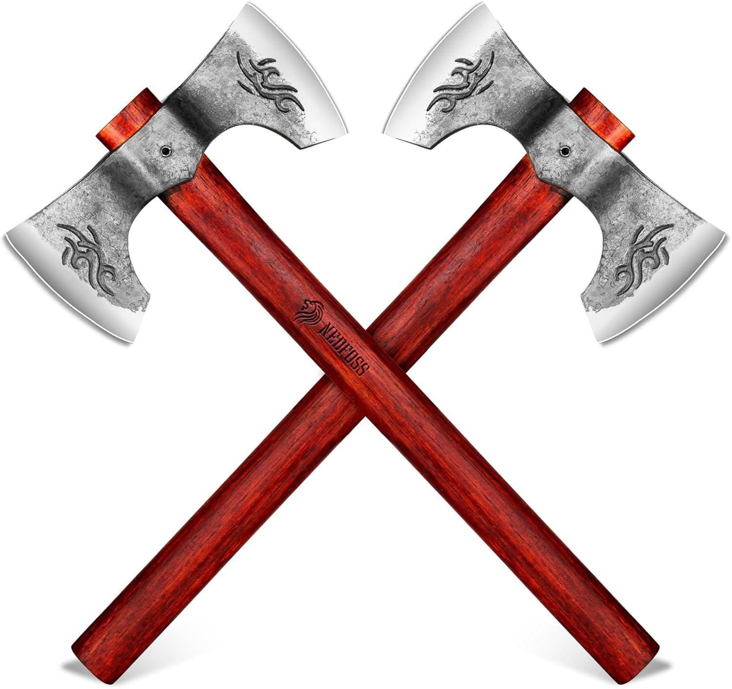 NedFoss 16" Throwing Hatchets 2 Pack, Axe Throwing Game for Backyard